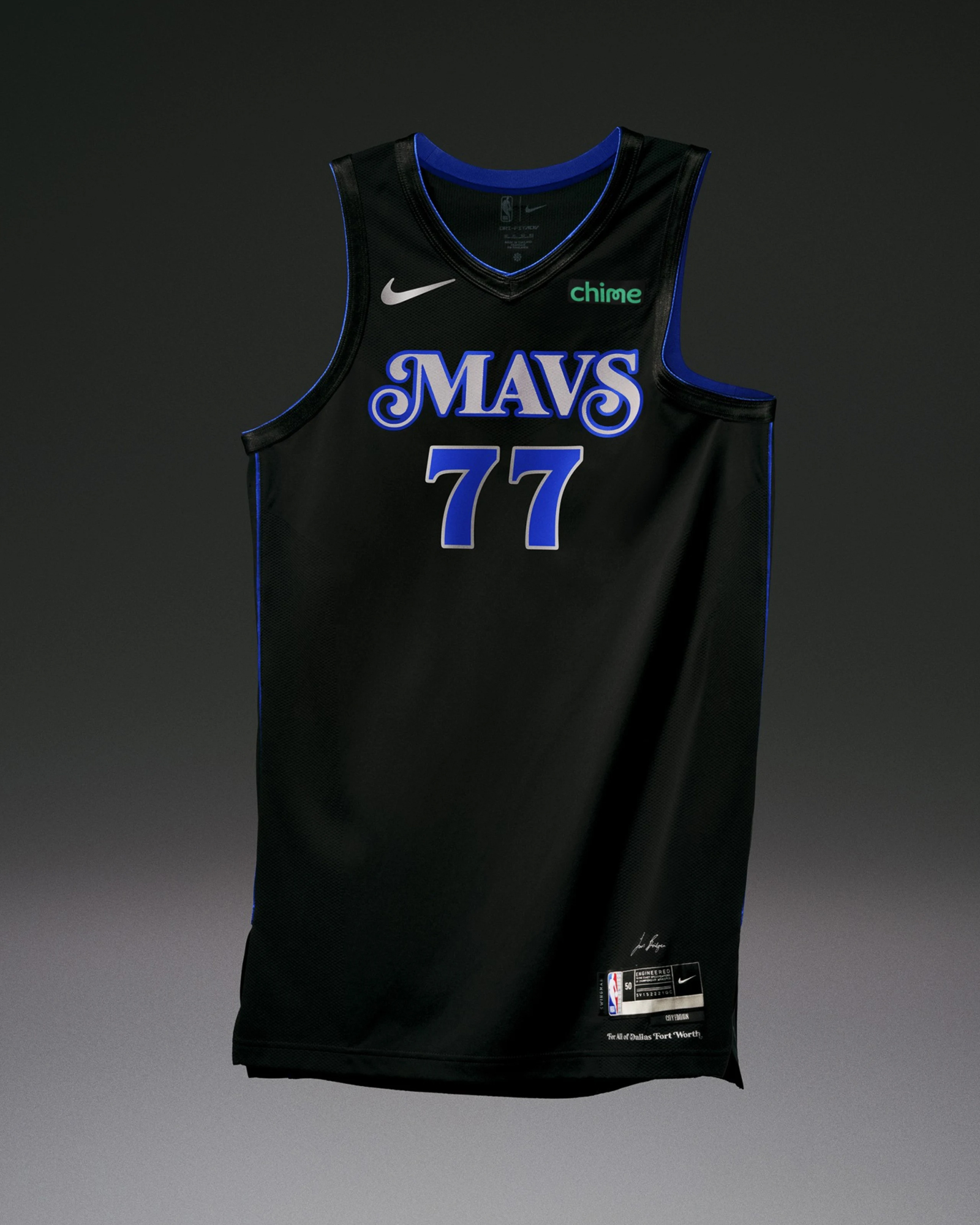 Nike NBA City Edition 2023-24 Dallas Mavericks