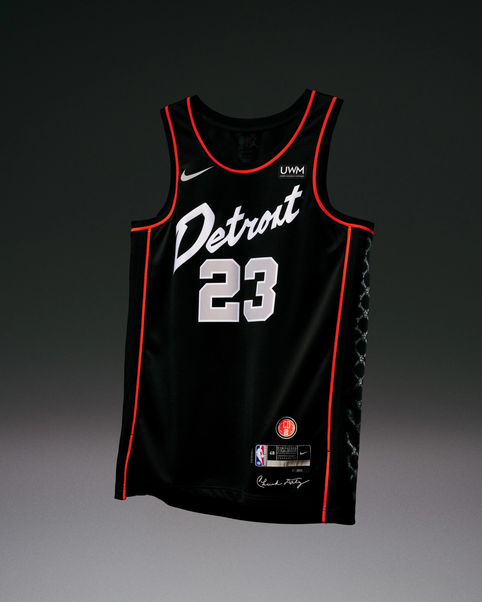 Nike NBA City Edition 2023-24 Detroit Pistons