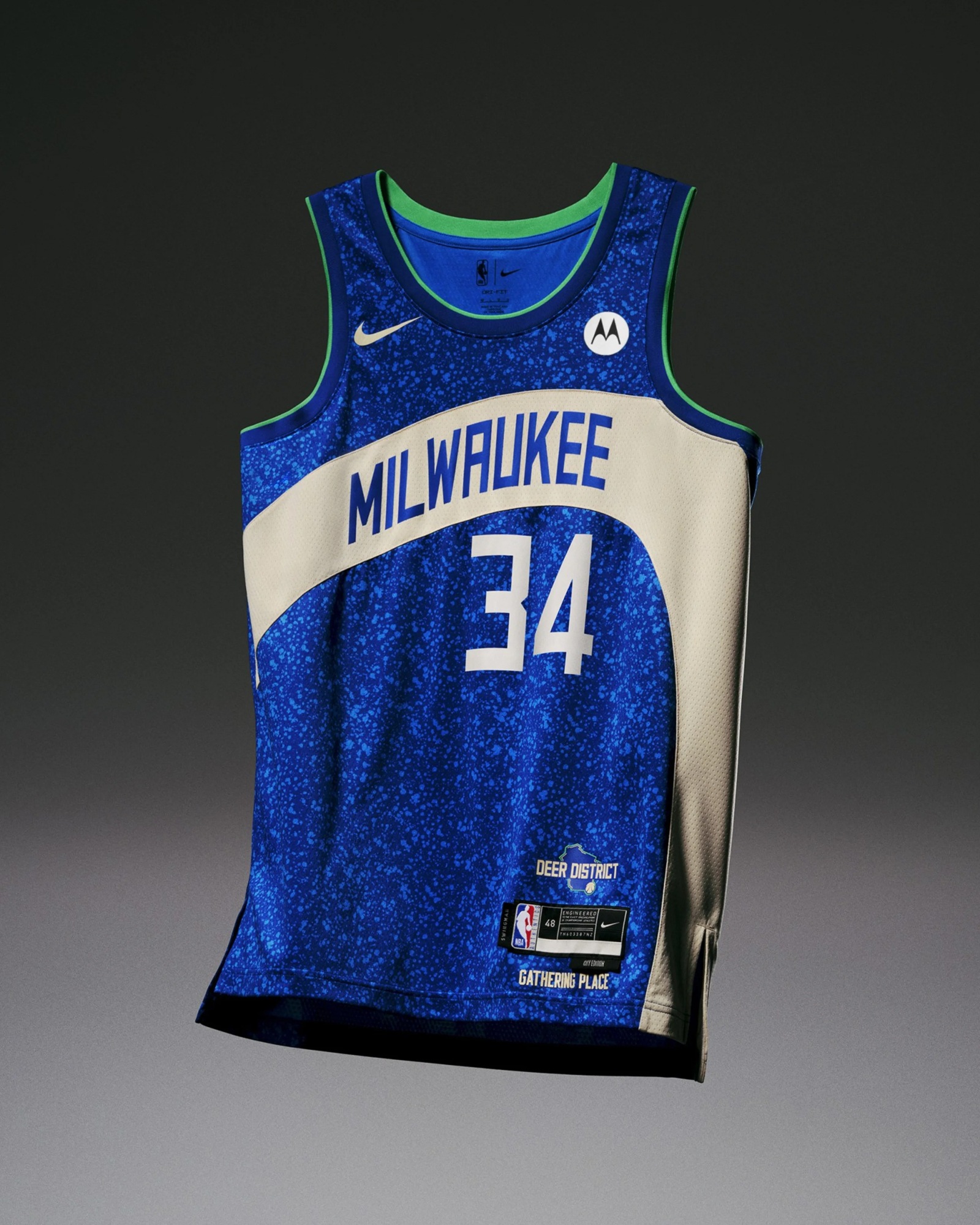 Nike NBA City Edition 2023-24 Milwaukee Bucks