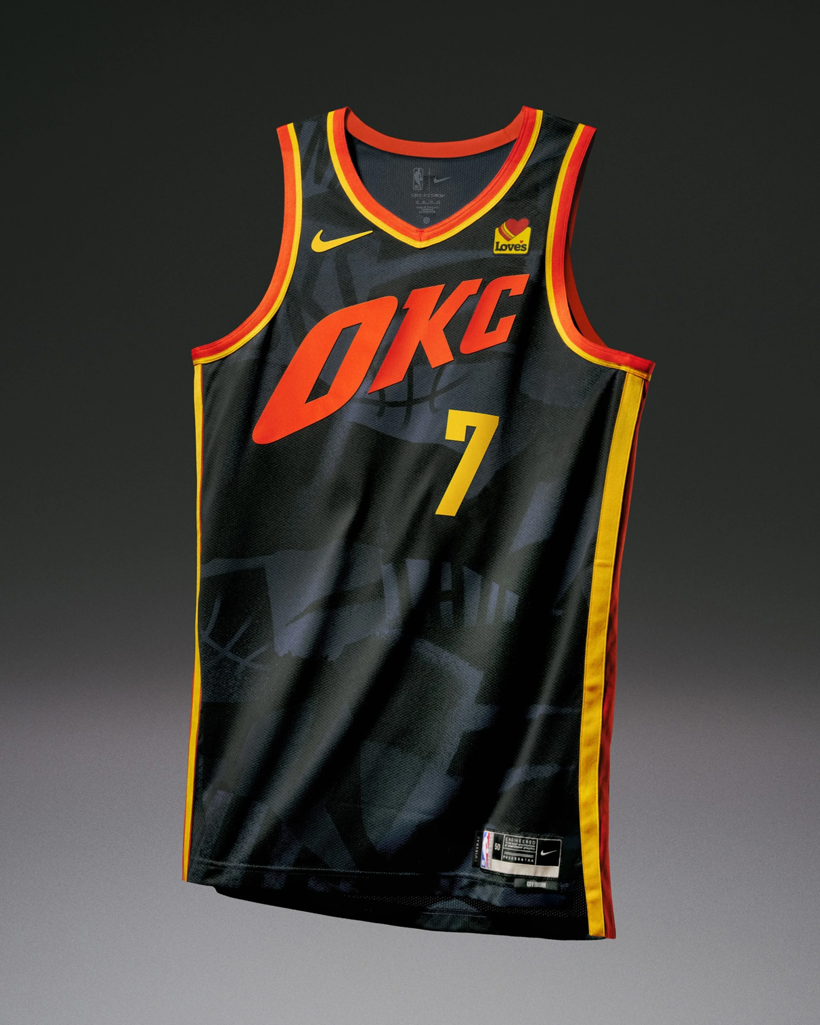 Nike NBA City Edition 2023-24 Oklahoma City Thunder
