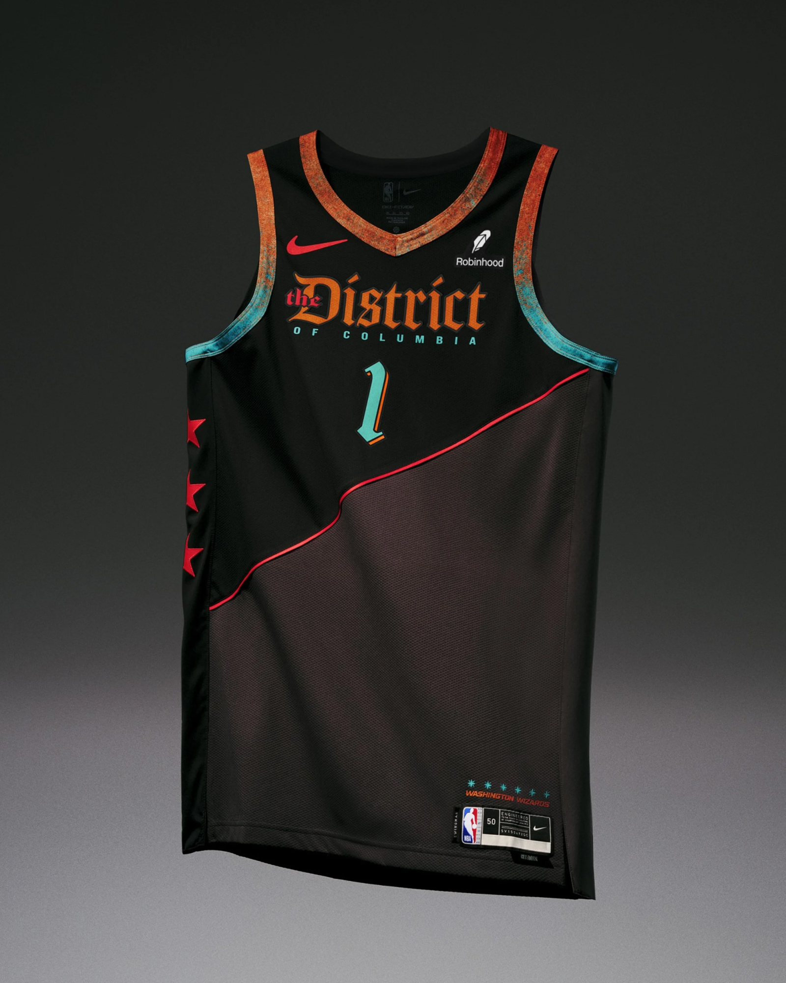 Nike NBA City Edition 2023-24 Washington Wizards