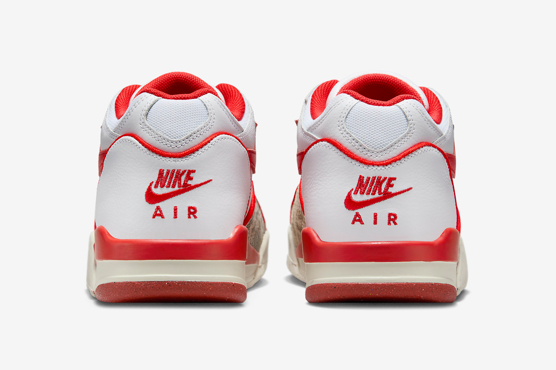 Stüssy x Nike Air Flight 89 Habanero Red