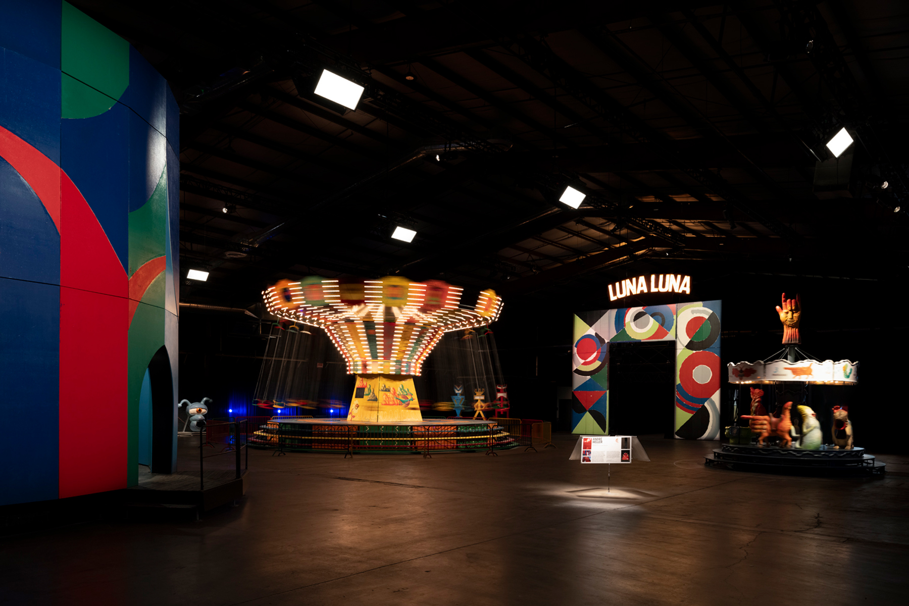 Drake Luna Luna Park Parco divertimenti Arte design Los Angeles