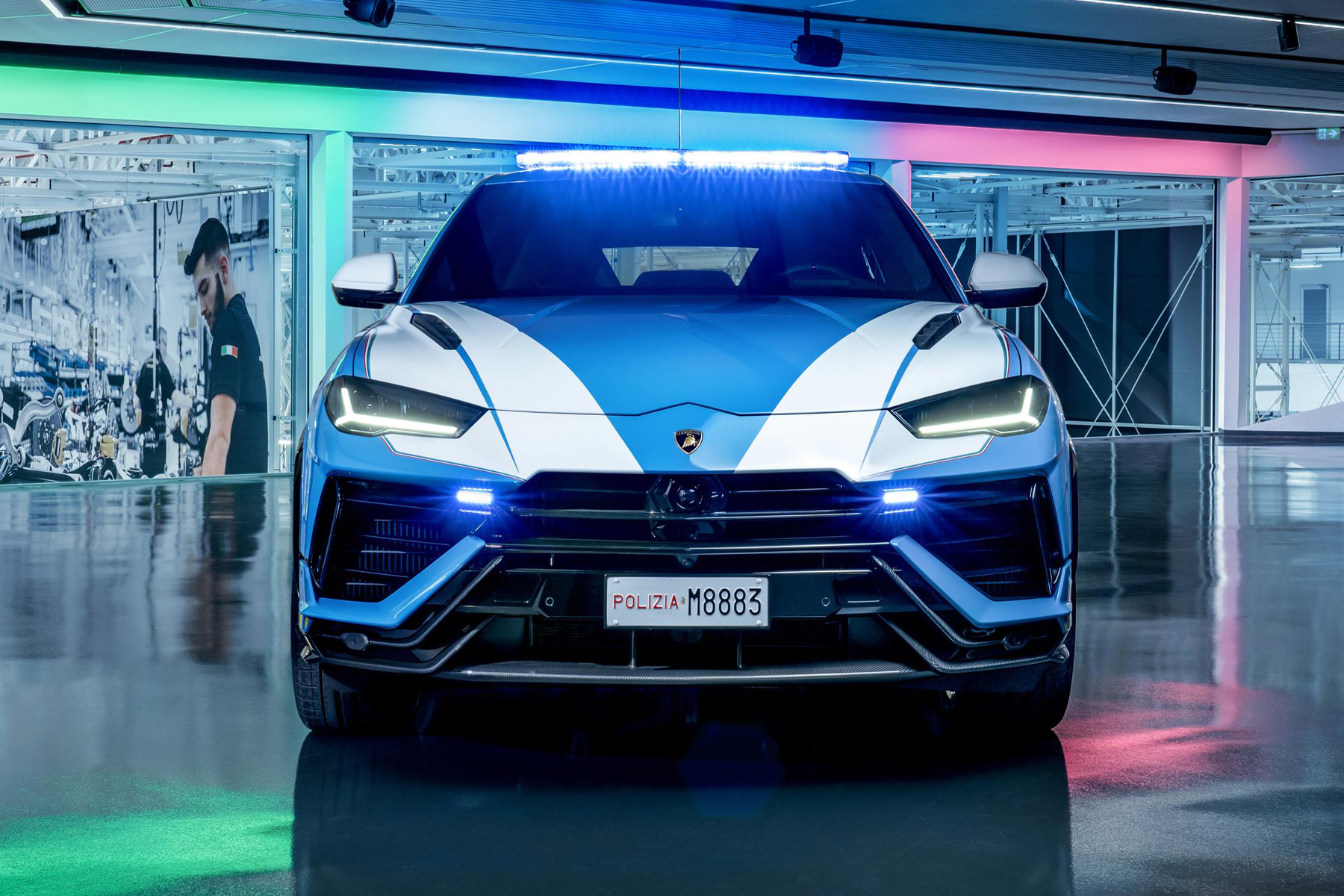 Lamborghini Urus Polizia di Stato Italia