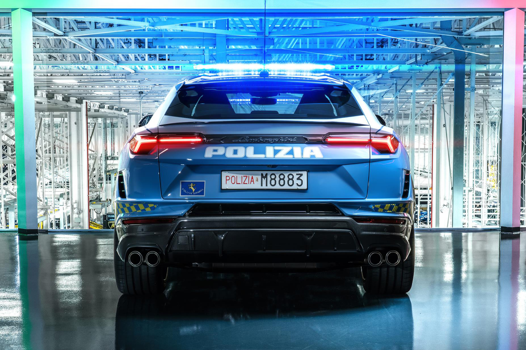 Lamborghini Urus Polizia di Stato Italia