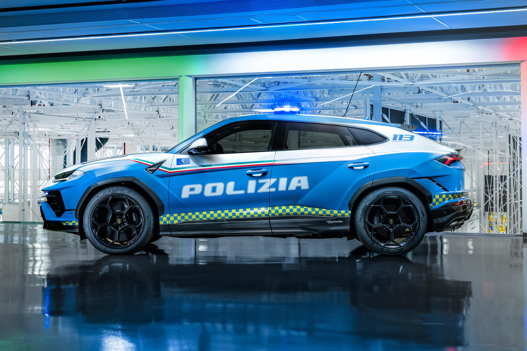 Lamborghini Urus Polizia di Stato Italia