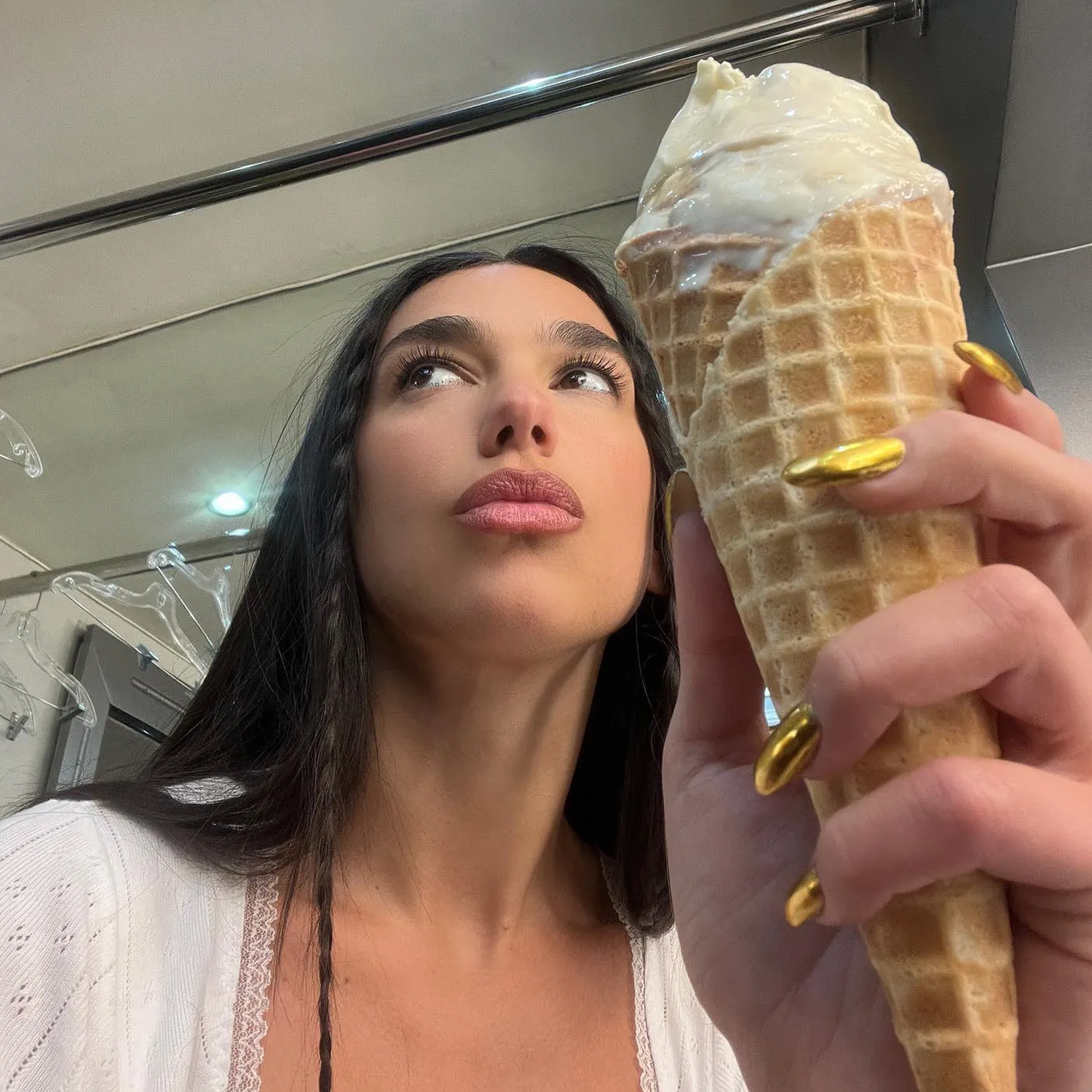 Dua Lipa gelato Olio di Oliva Sale Vaniglia Trend TikTok