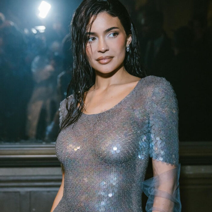 Kylie Jenner Maison Margiela Couture alta moda