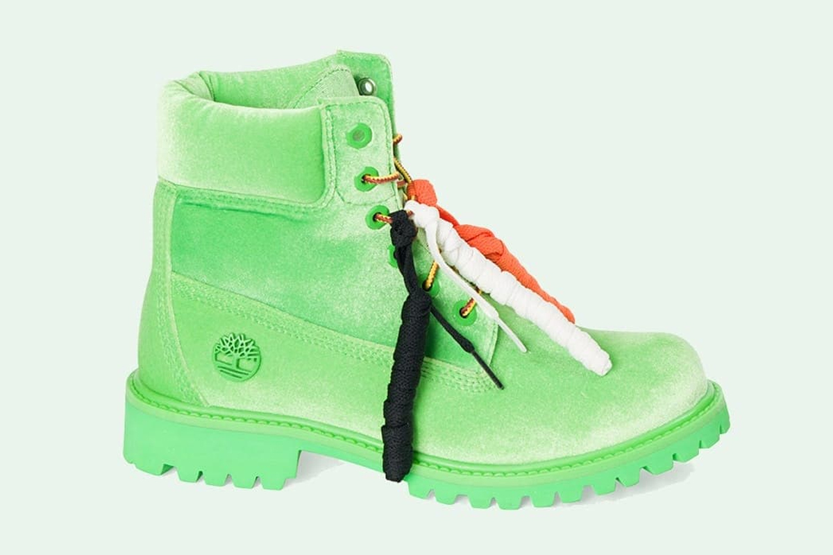 Off-White Timberland Green Lime