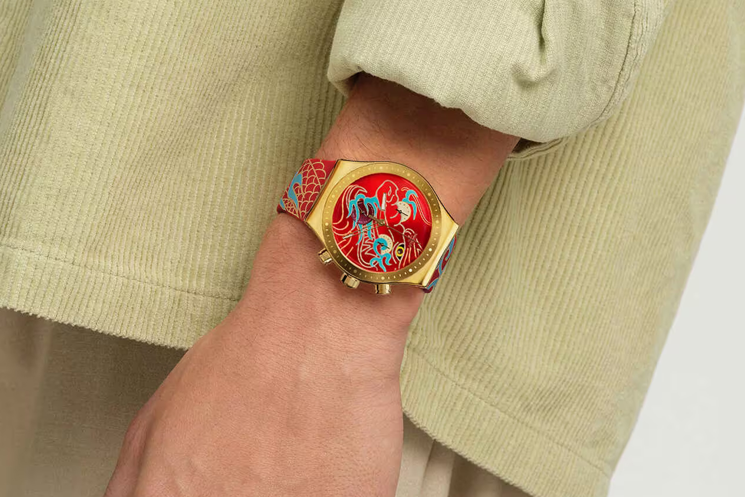 Swatch Dragon in Motion Capodanno Cinese 2024