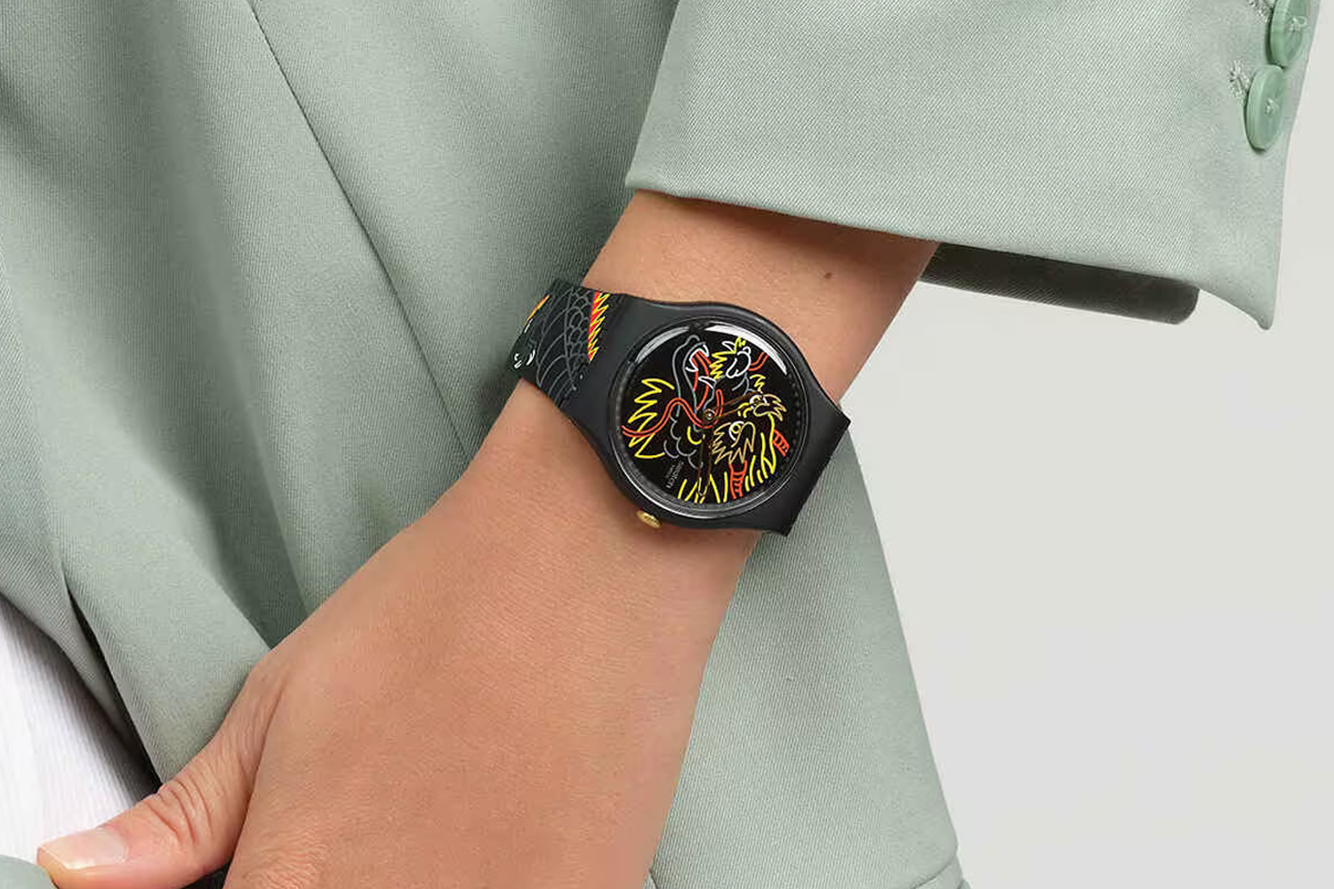 Swatch Dragon in Wind Pay Capodanno Cinese 2024