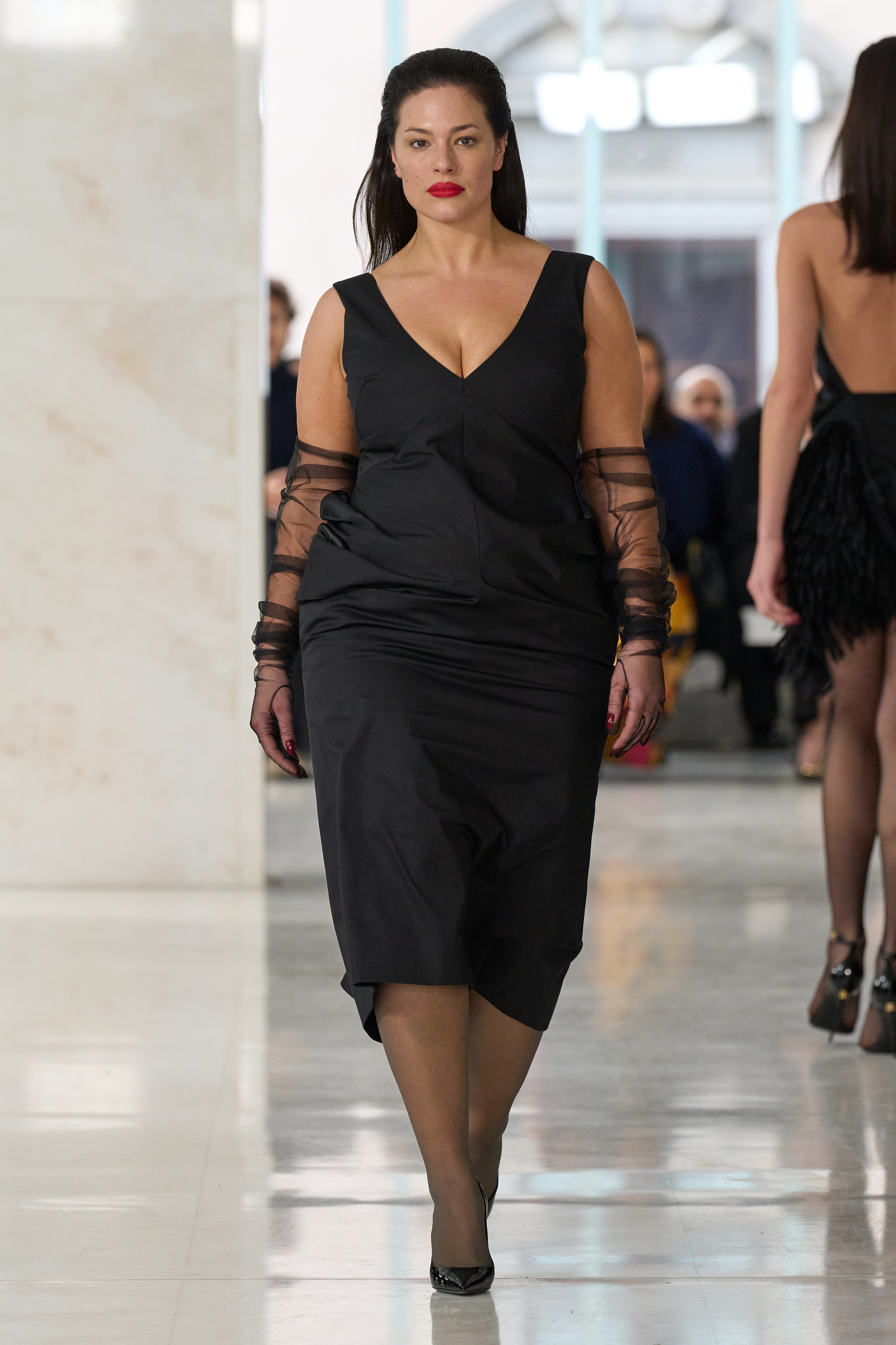 Feben Supported by Dolce&Gabbana collezione Speed FW24 25 Ashley Graham