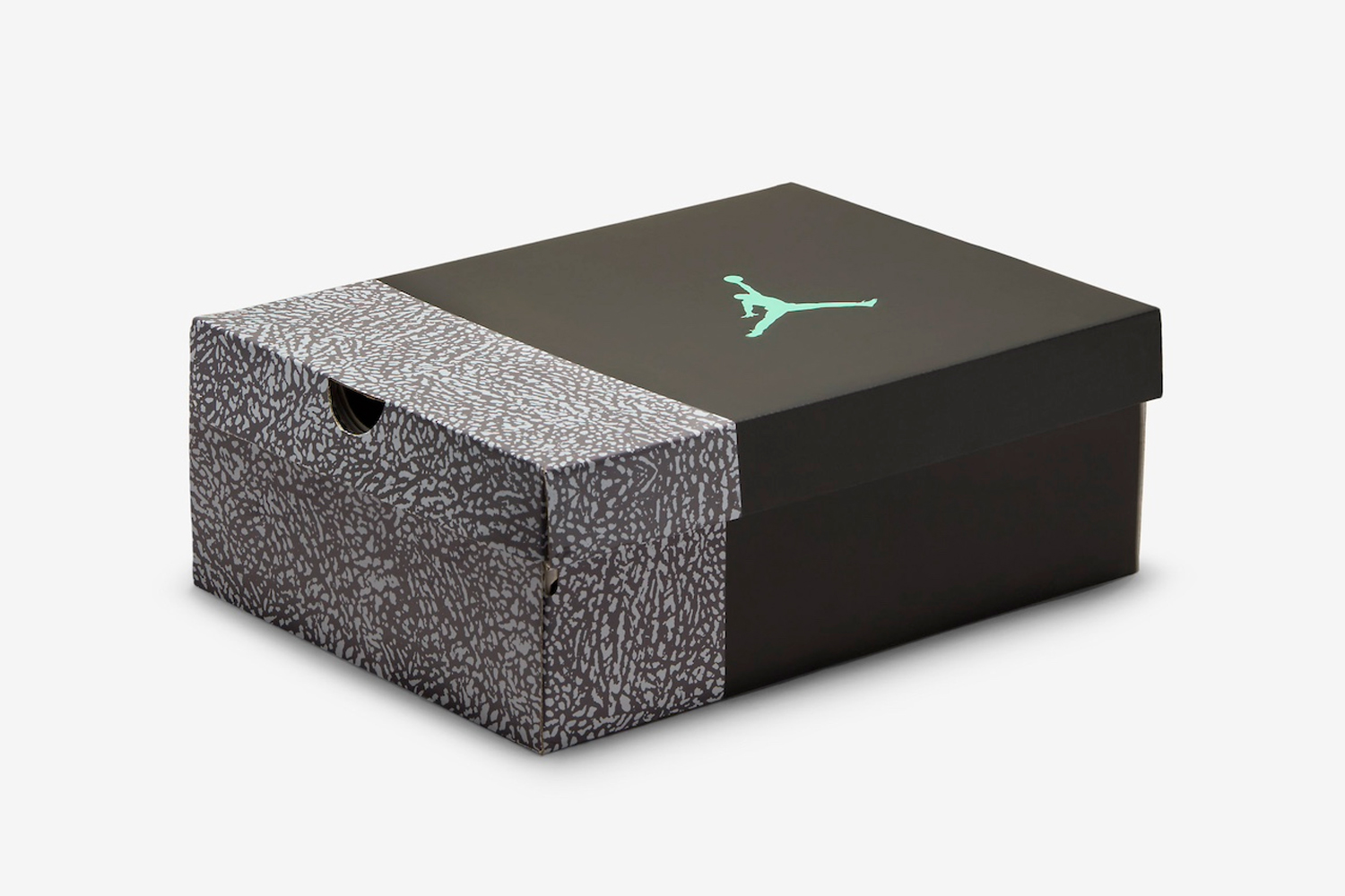 Air Jordan 3 Green Glow CT8532-031 box