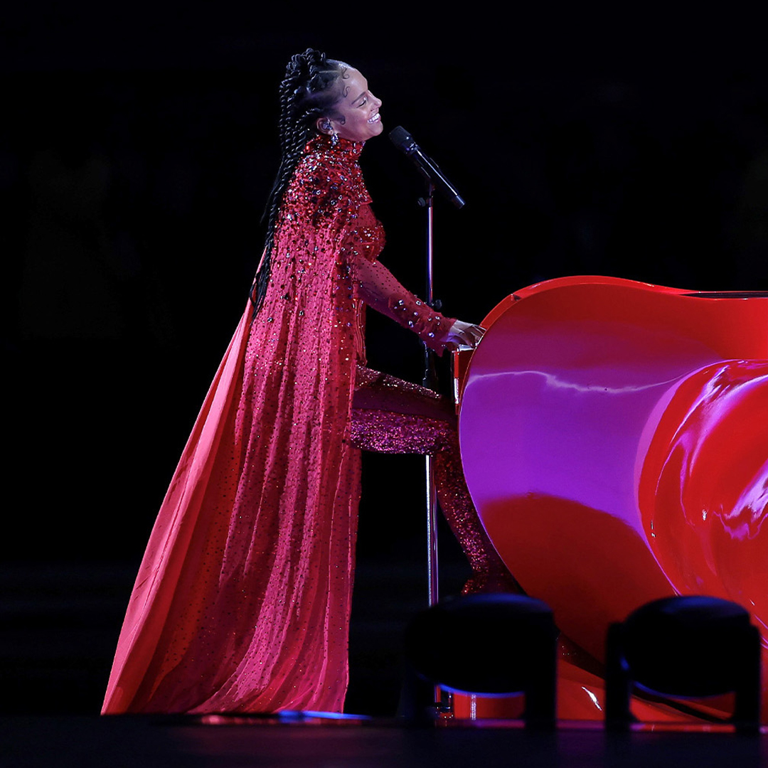 Alicia Keys Dolce&Gabbana Super Bowl 2024 Halftime Show