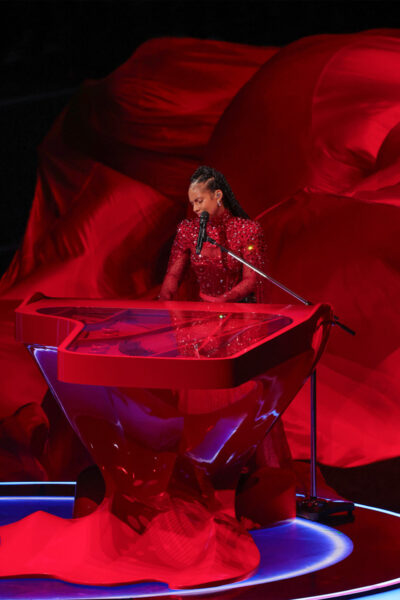 Alicia Keys Dolce&Gabbana Super Bowl 2024 Halftime Show