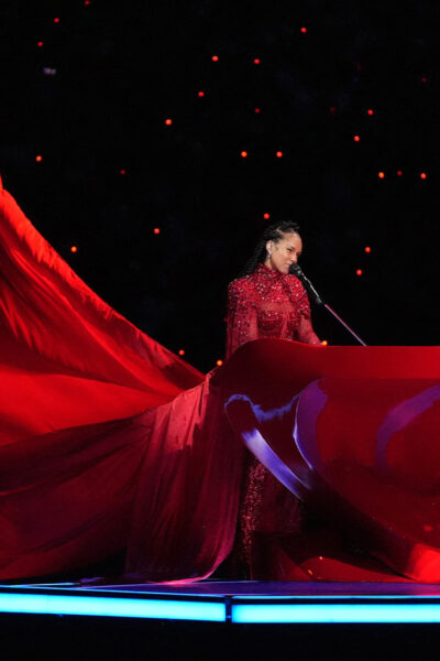 Alicia Keys Dolce&Gabbana Super Bowl 2024 Halftime Show