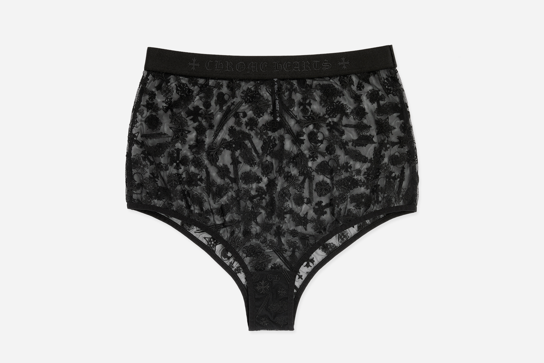 Chrome Hearts INTIMATES LACE HIGH-WAISTED BRIEF