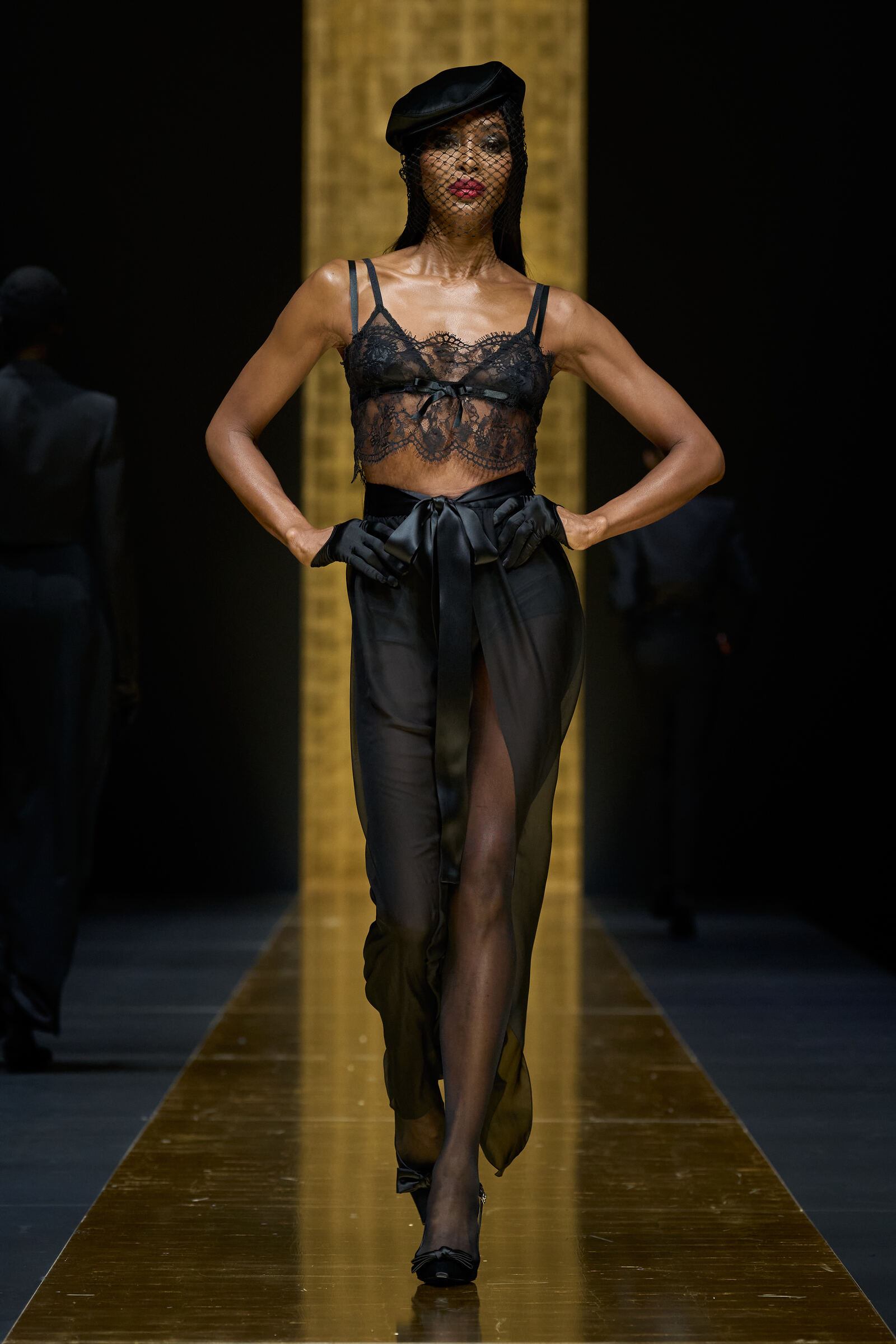 Dolce&Gabbana sfilata donna AI 2024/25 FW24 Naomi Campbell