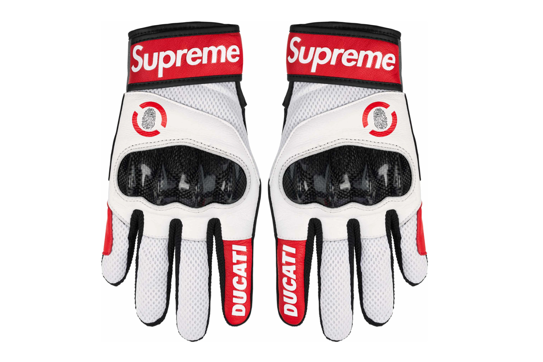 Supreme Ducati C1 Leather Gloves guanti in pelle SS24