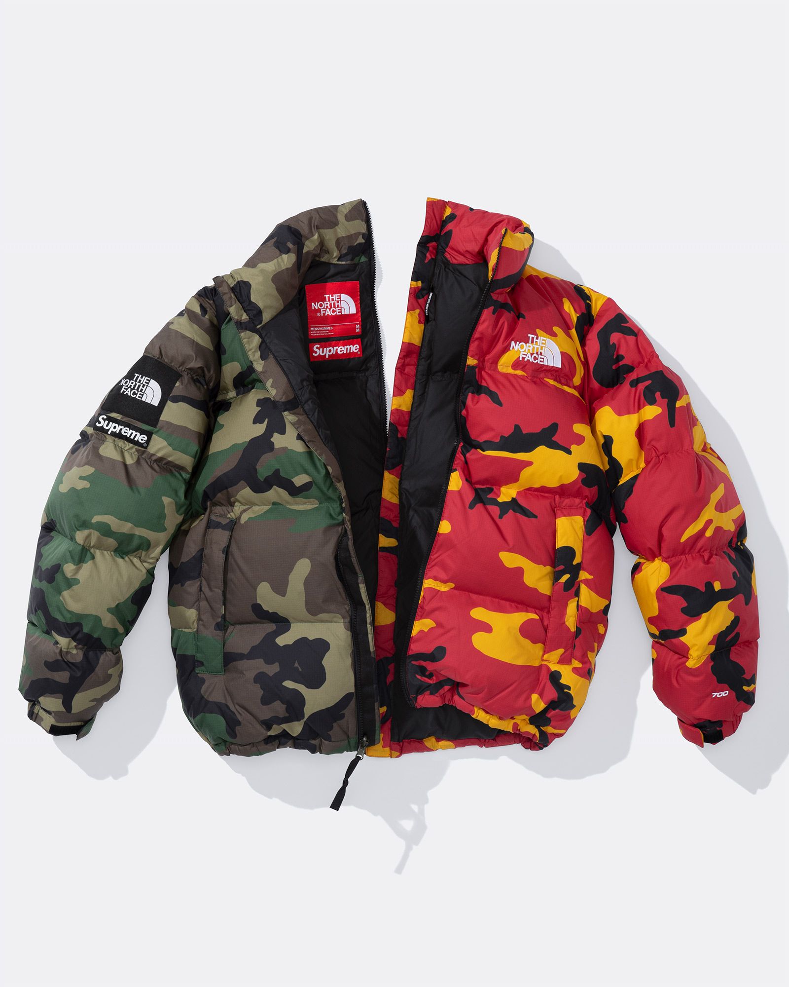 Supreme The North Face Split Nuptse collaborazione Spring 2024