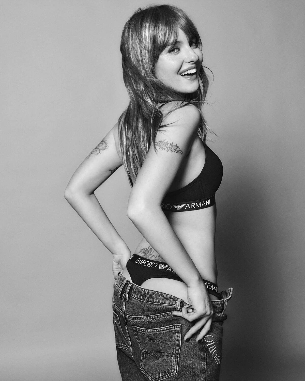 Victoria De Angelis Emporio Armani Underwear