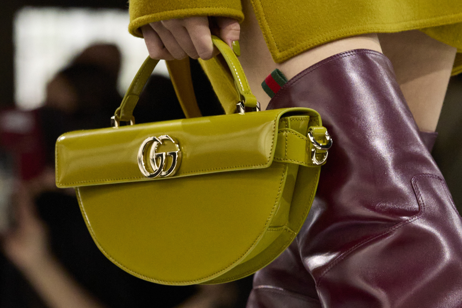 Gucci bag FW24 women momento verde moda