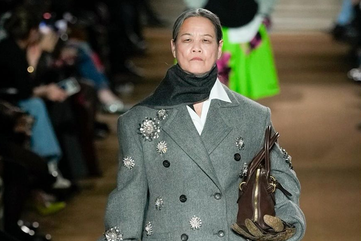 Miu Miu Qin Huilan top client modella sfilata