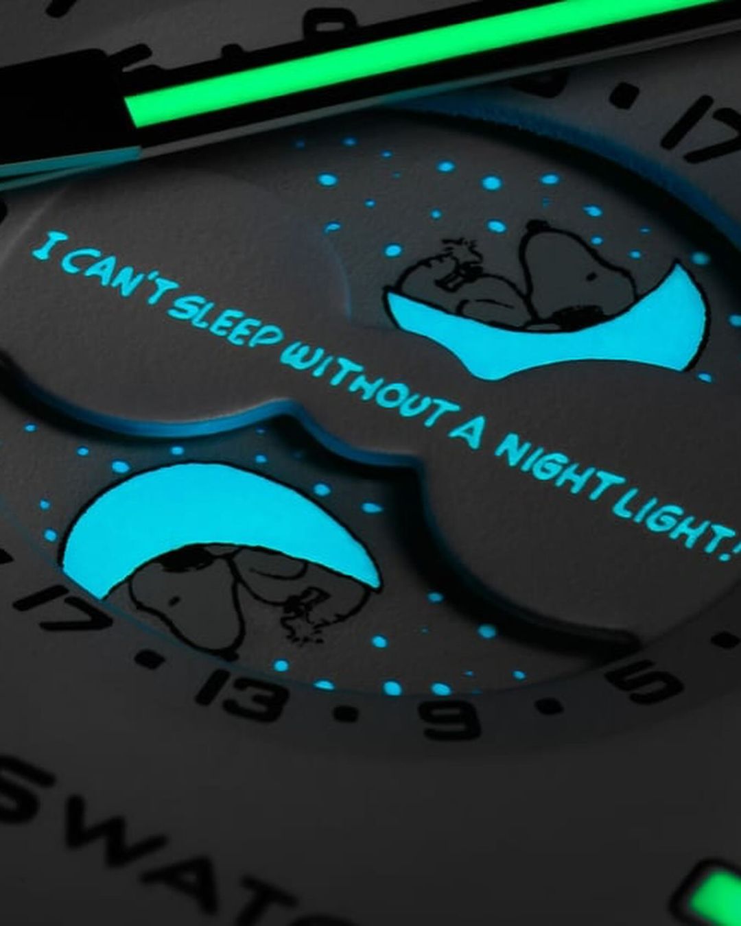 OMEGA Swatch Snoopy Mission To The Moonphase MoonSwatch