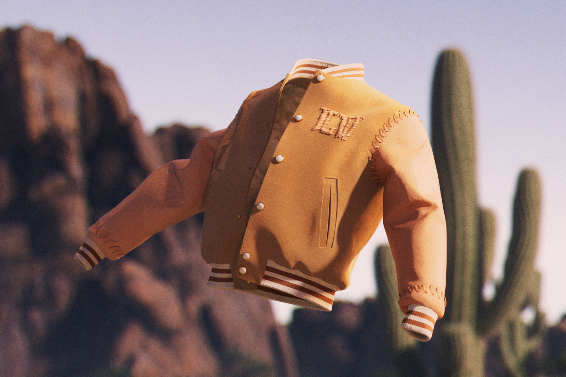 Louis Vuitton Phygital Jacket Varsity NFT Pharrell Williams FW24