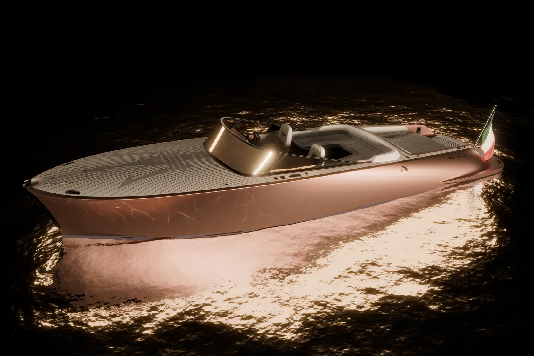 Maserati Tridente motoscafo speedboat