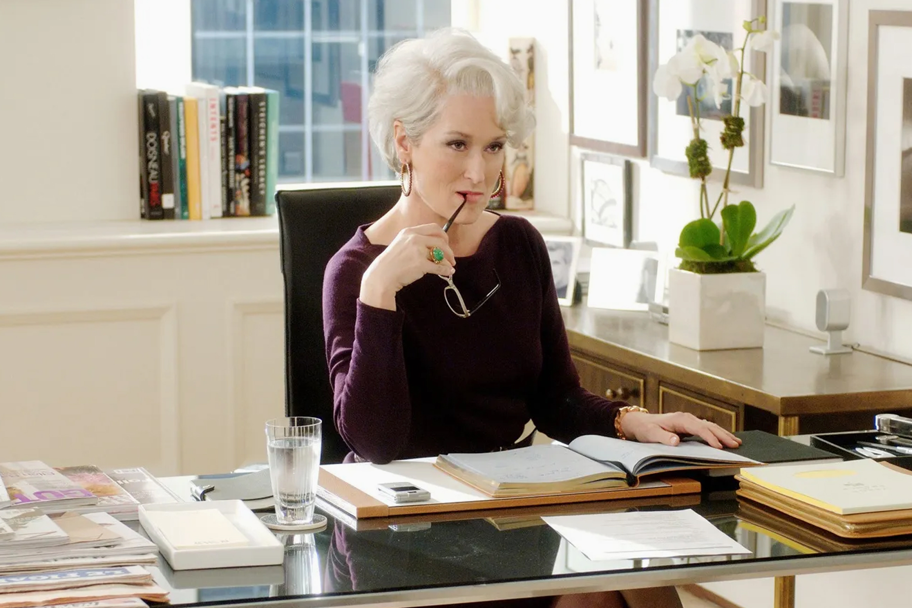 Meryl Streep Diavolo veste Prada lavorare moda privilegio