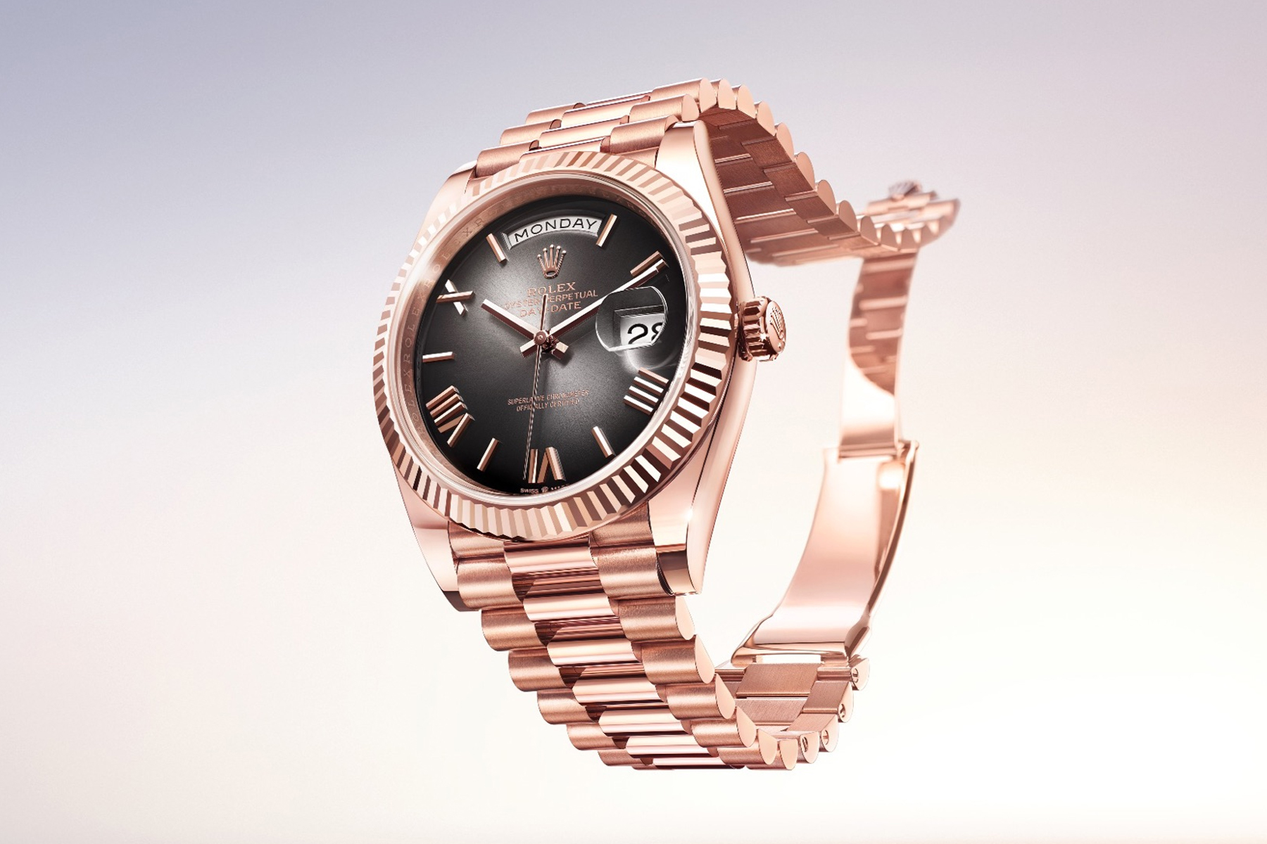 Rolex Day-Date 40 everose 228235 nuovi orologi 2024