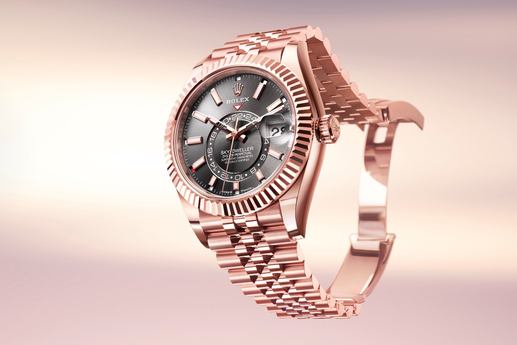 Rolex Sky-Dweller 42 everose 336935 nuovi orologi 2024