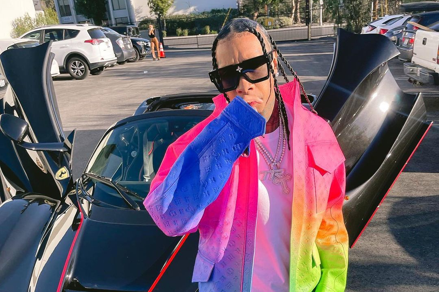 Tyga ban blacklist Ferrari celebrity