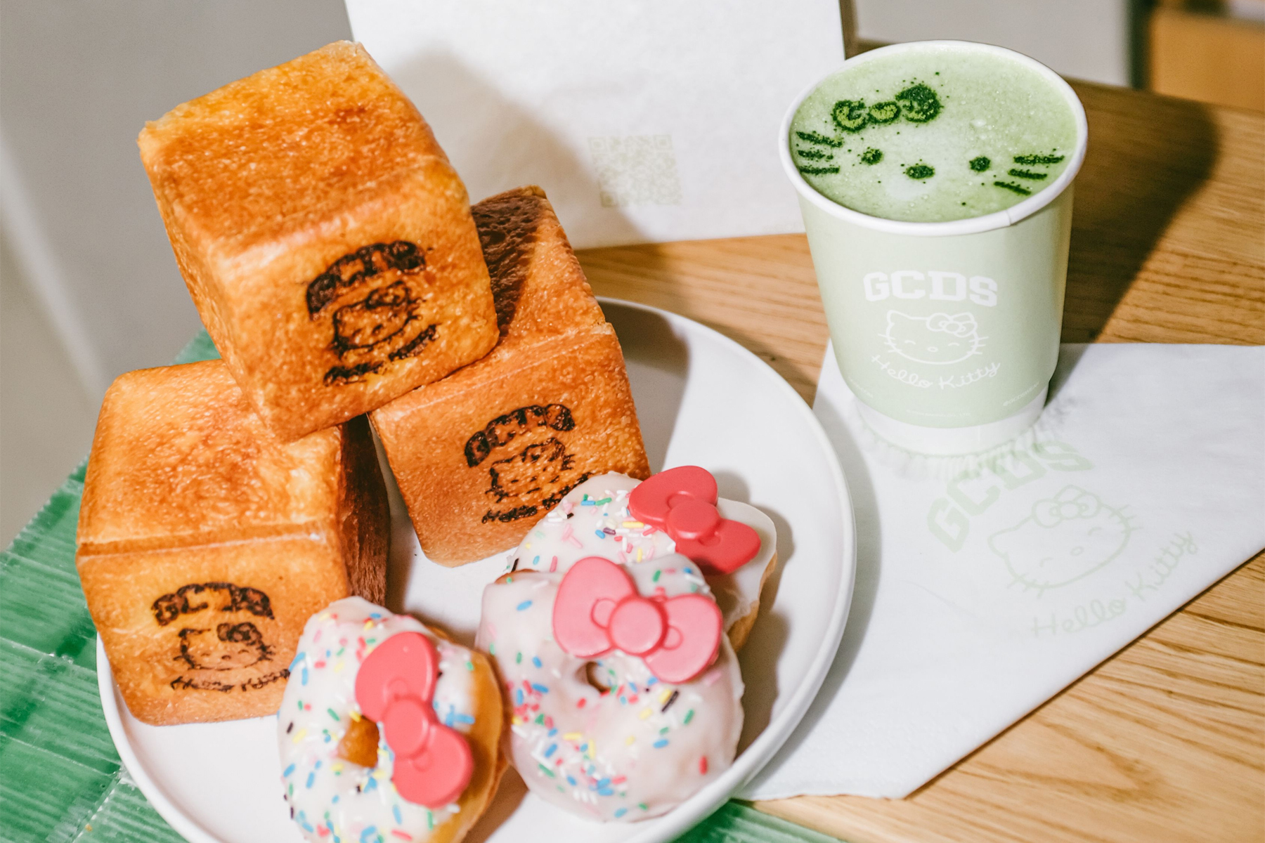 GCDS Hello Kitty Bakery Pan Milano Donut Shokupan viennoiserie