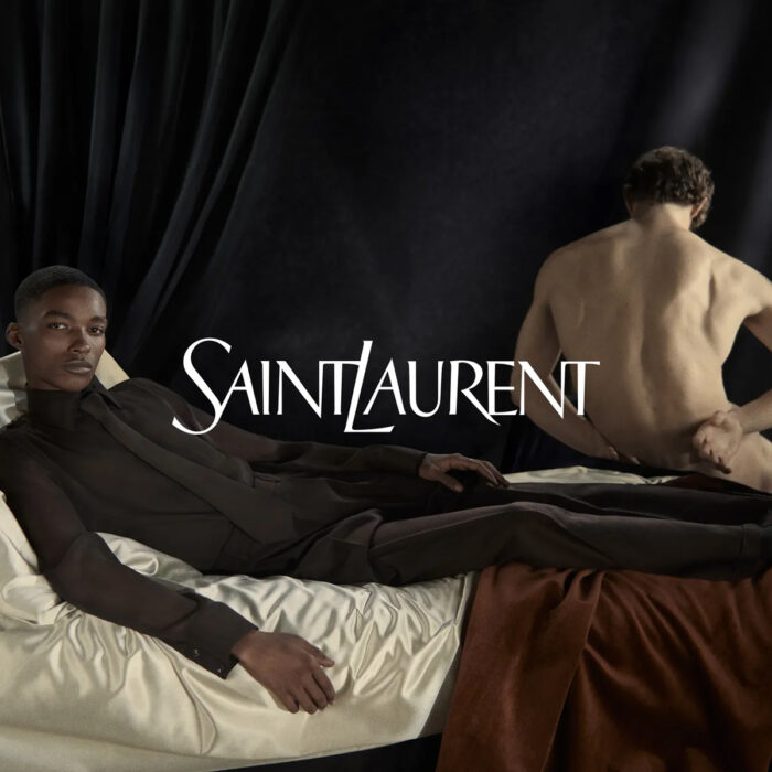 Saint Laurent uomo Fall Winter 24 campagna