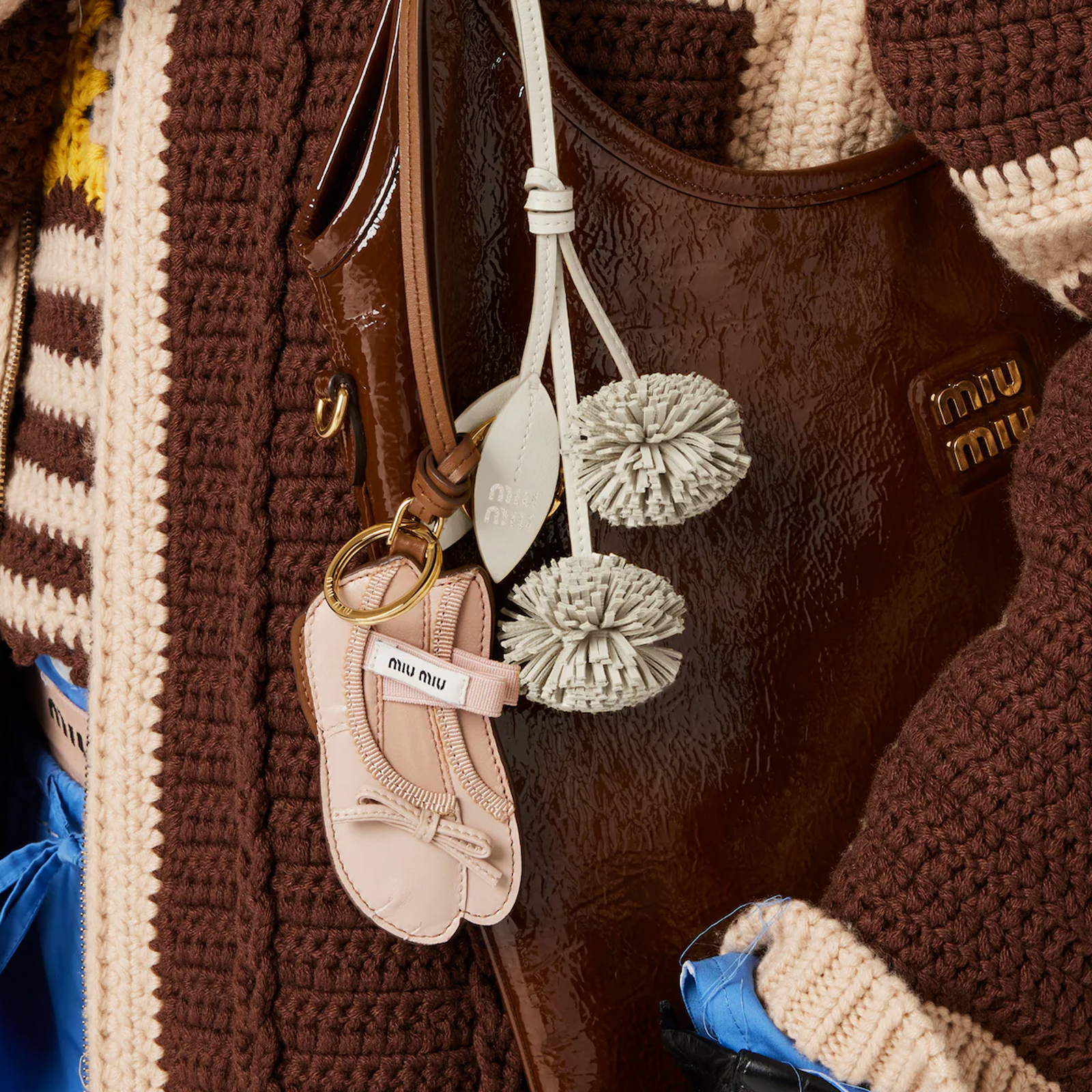 Miu Miu Bag Charms portachiavi