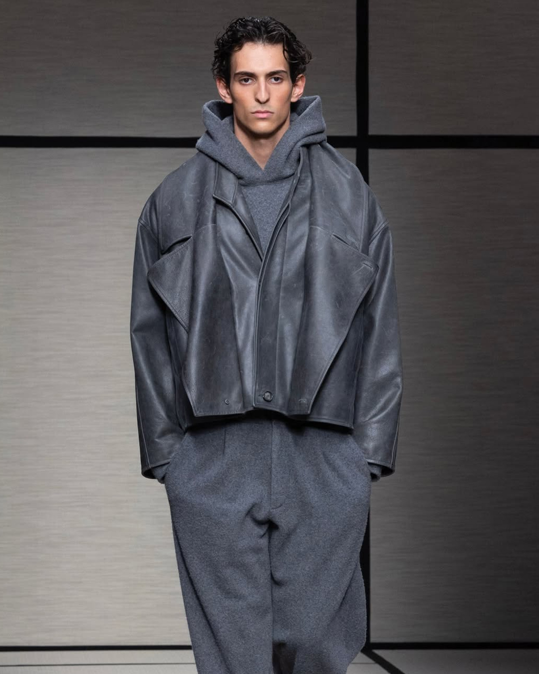 Giorgio Armani FW25 trend GRIGIO