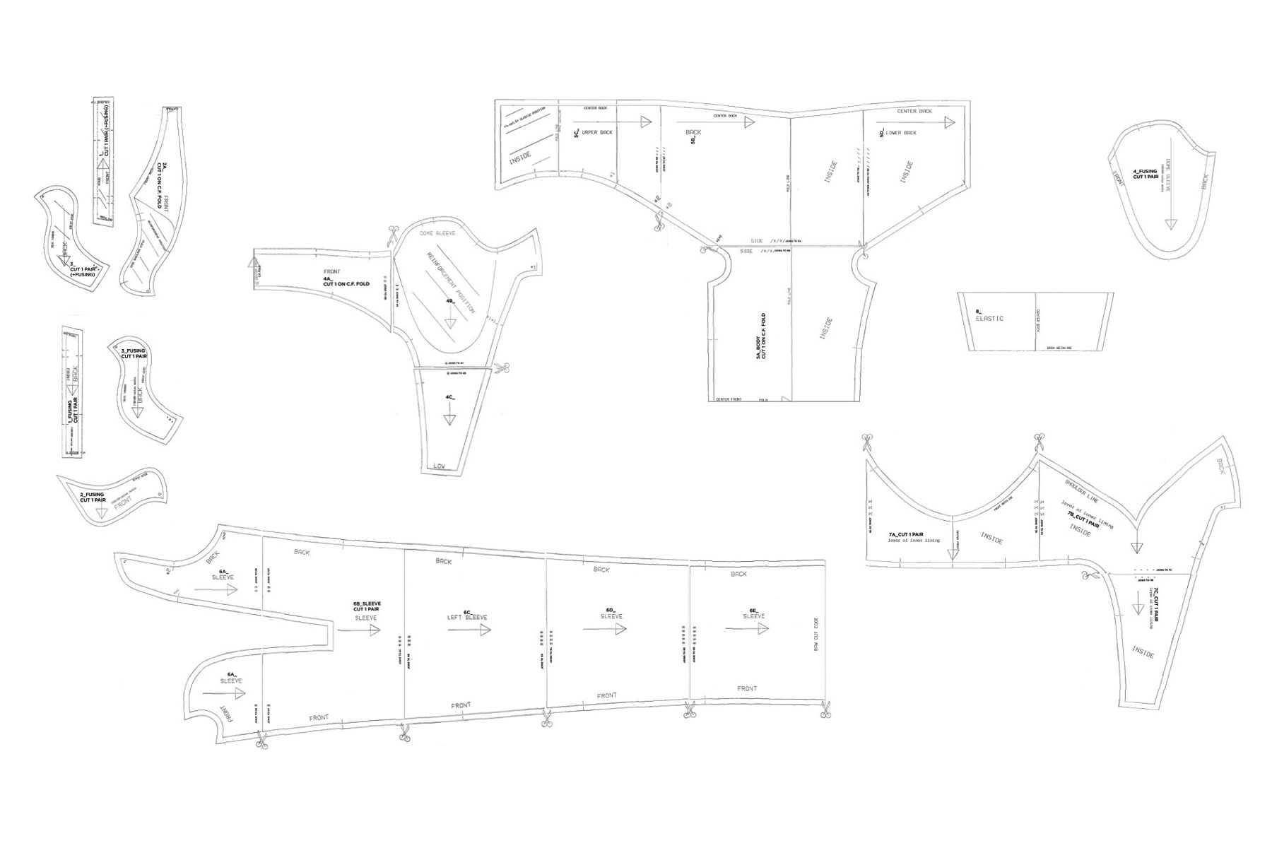 Rick Owens TEC T cartamodello