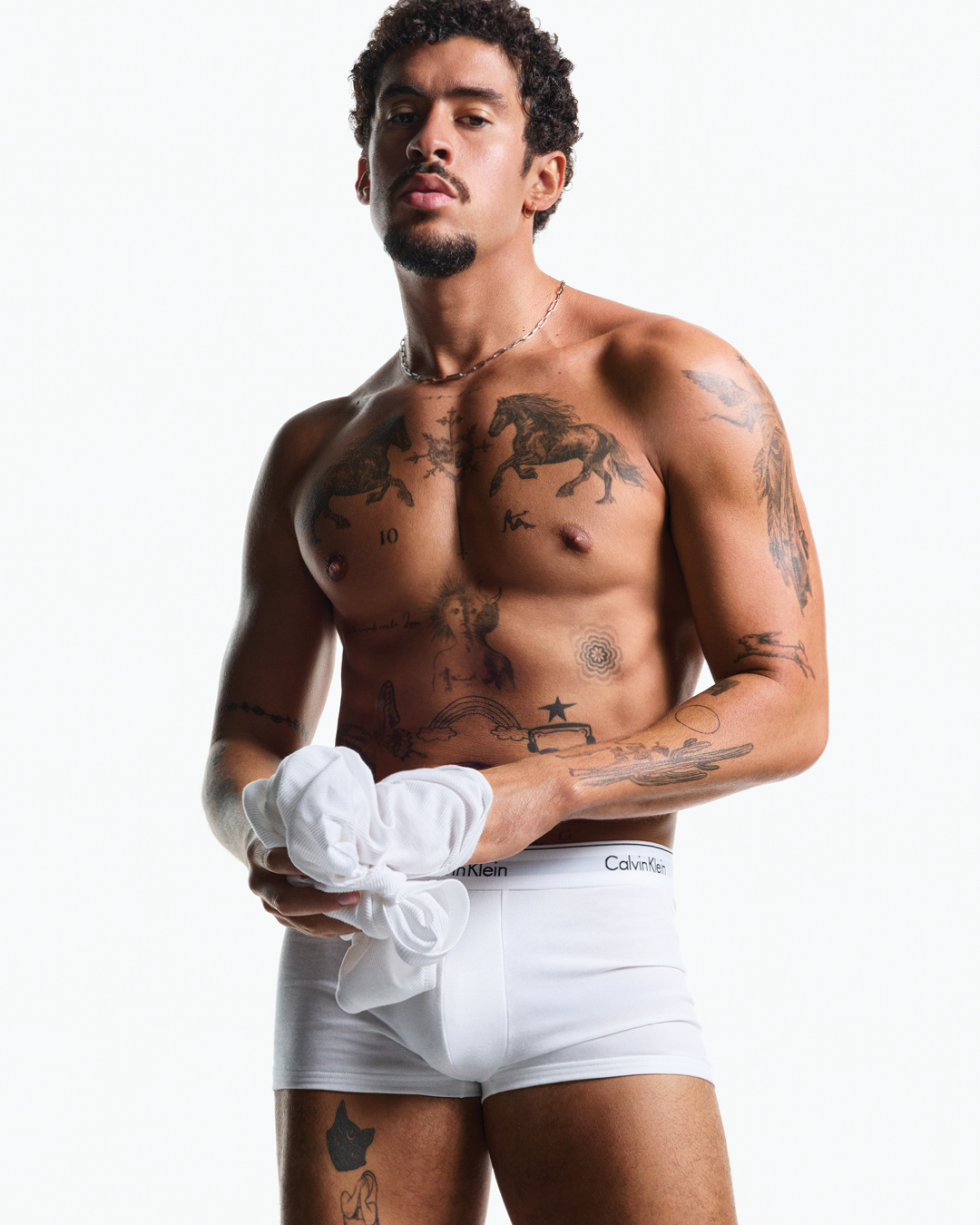 Calvin Klein Bad Bunny campaign underwear