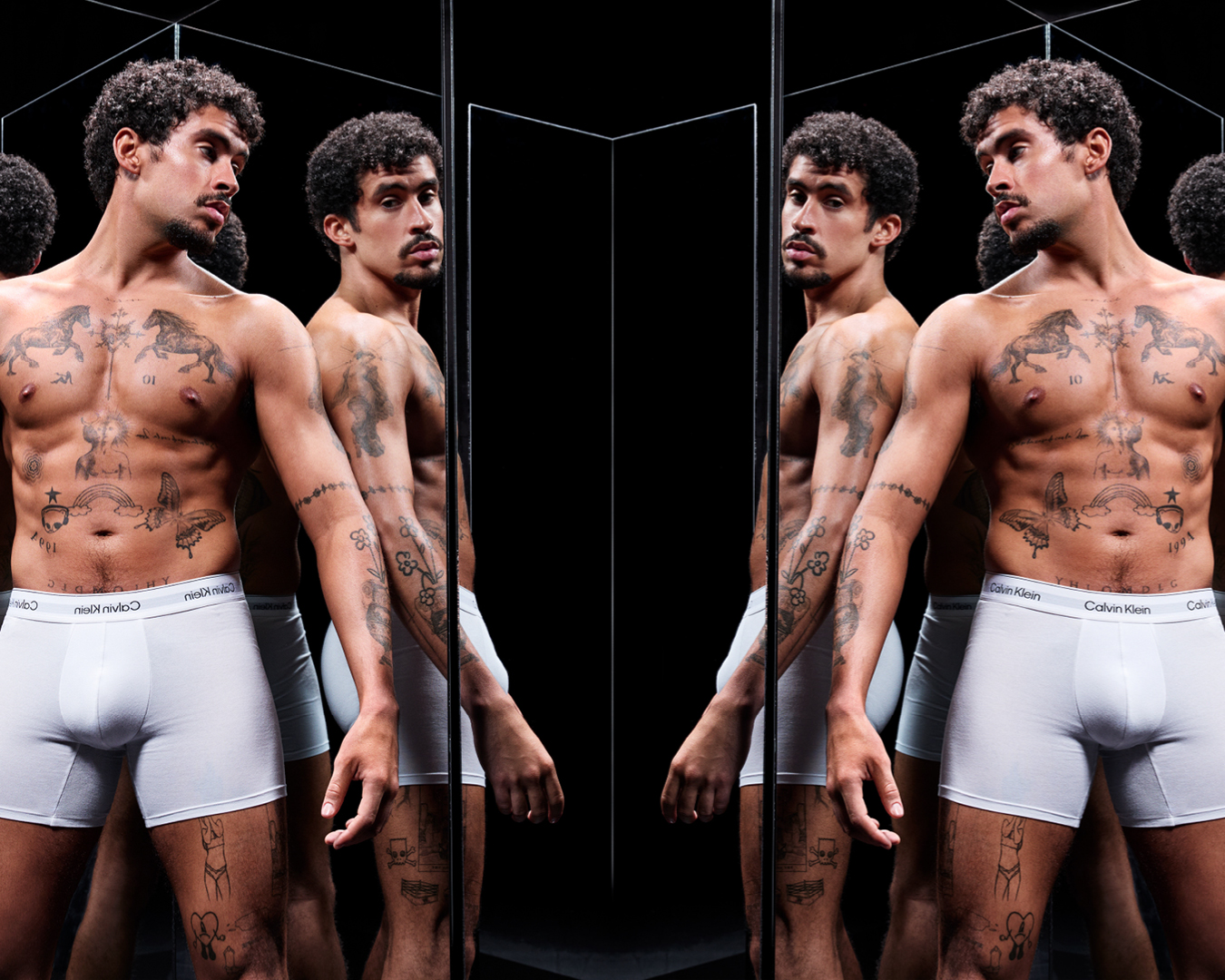 Bad Bunny Calvin Klein campaign underwear