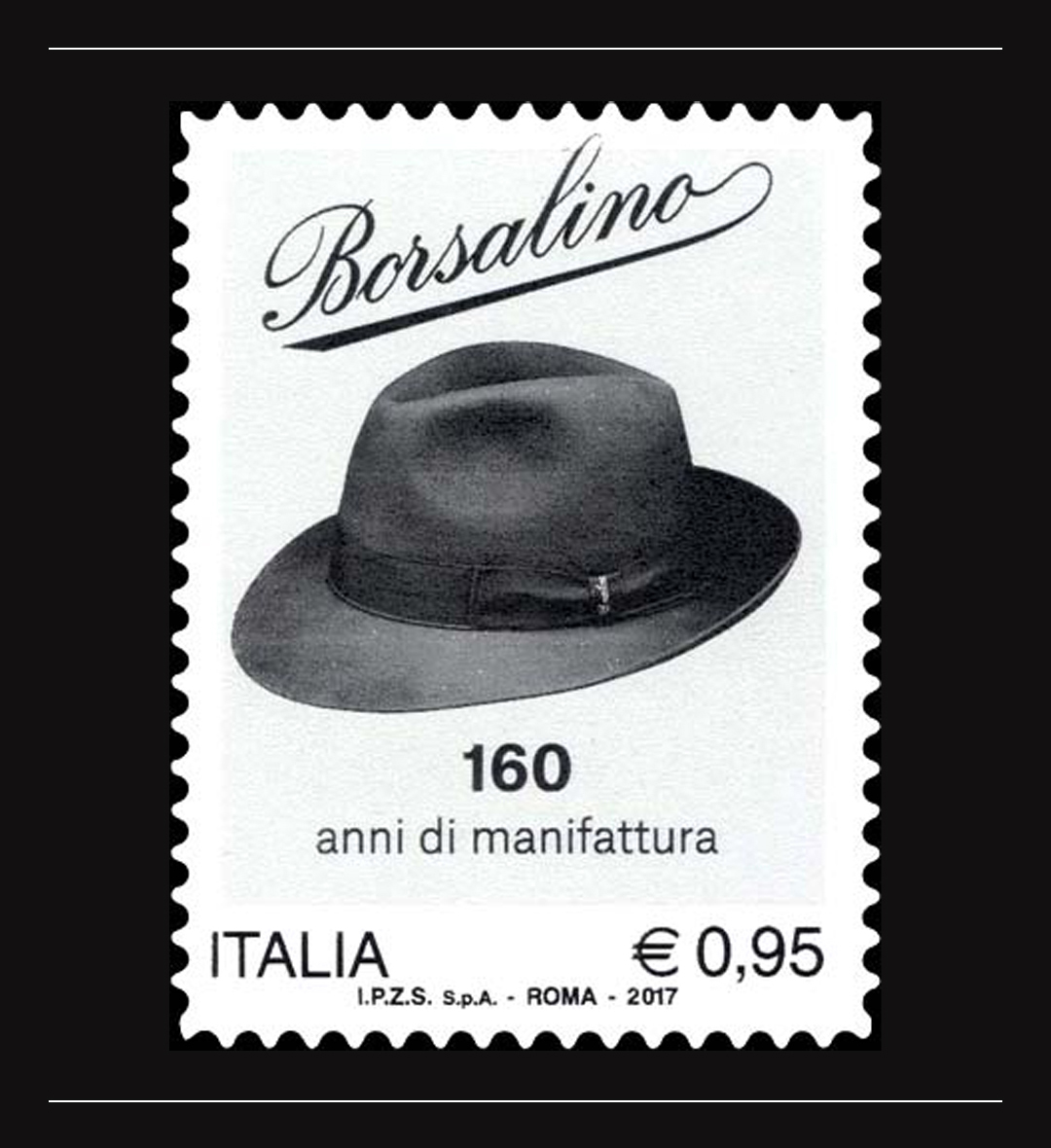 Borsalino Francobollo 2002 moda