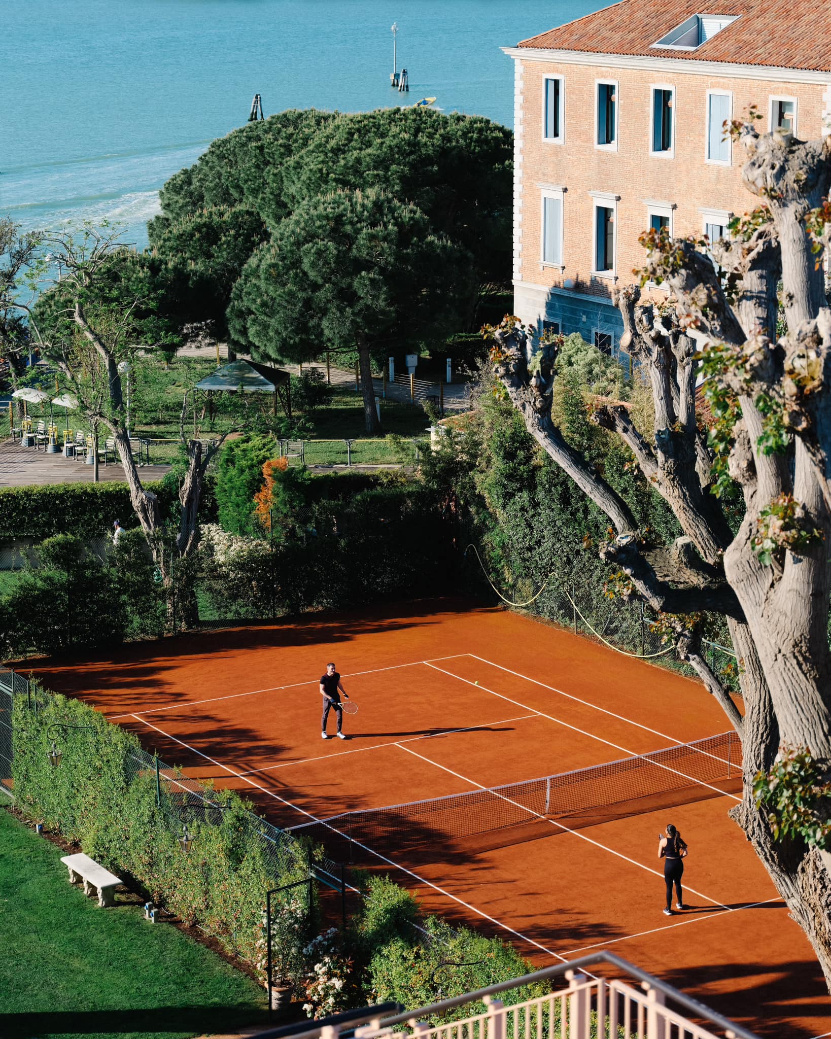 Cipriani, A Belmond Hotel campo da tennis court