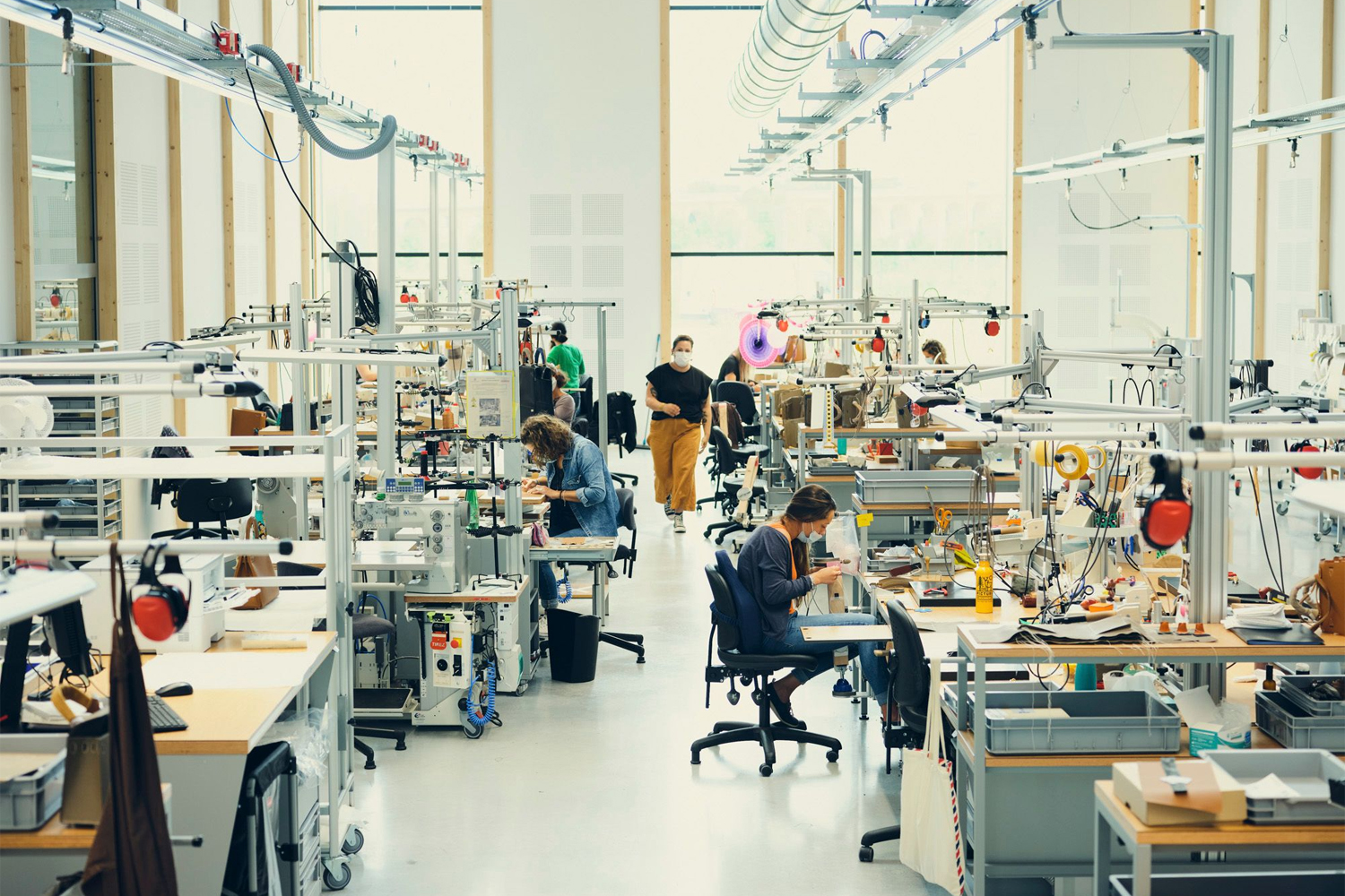 Hermès fabbrica produzione borse