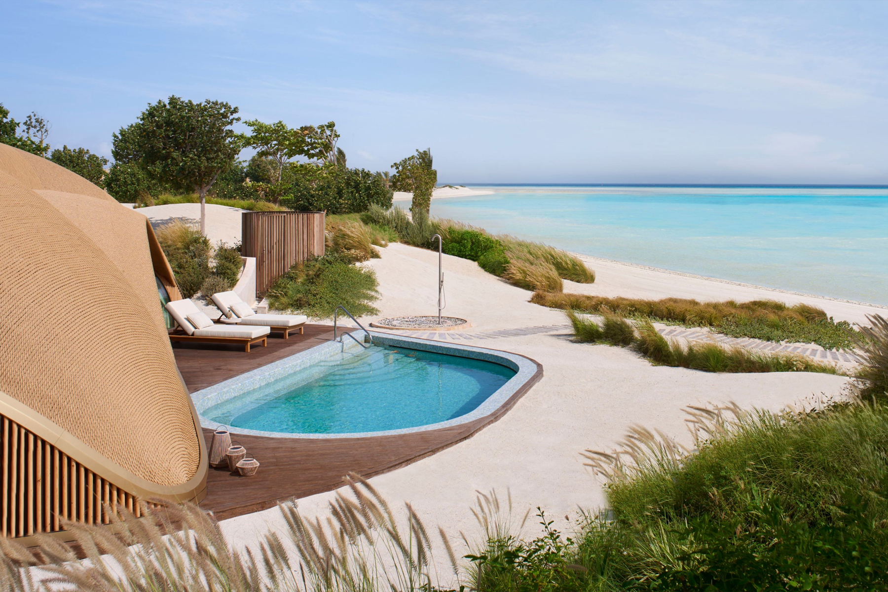 Nujuma resort Ritz-Carlton Reserve arabia saudita deserto mare