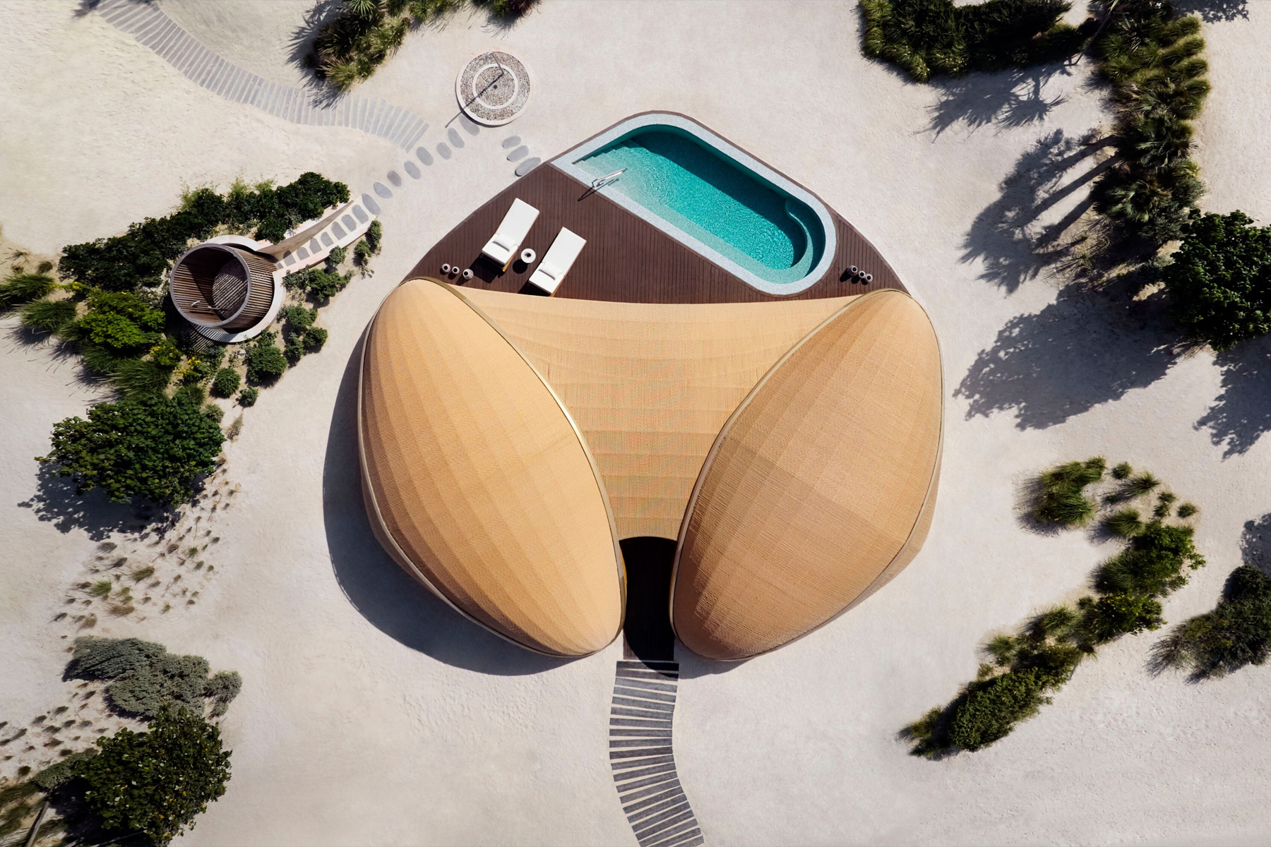 Nujuma resort Ritz-Carlton Reserve arabia saudita deserto mare