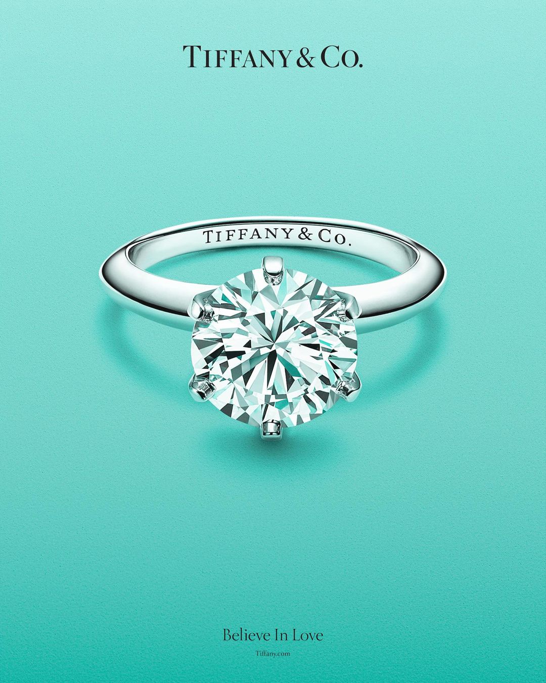 Tiffany Setting Ring anello fidanzamento amore