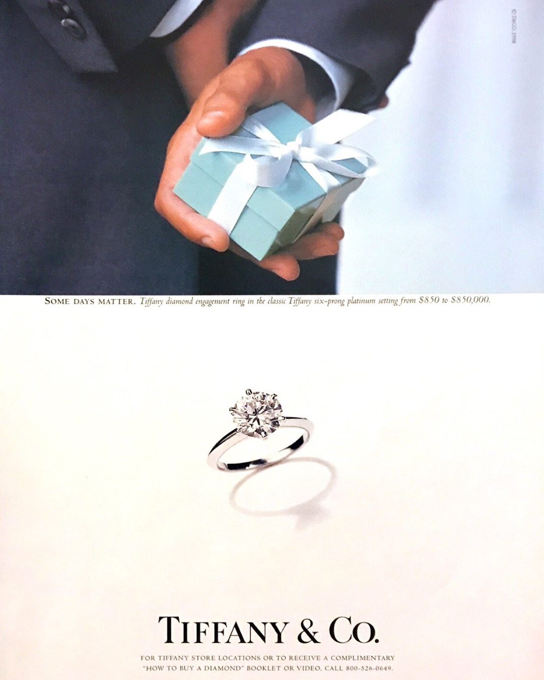Tiffany Setting Ring anello fidanzamento amore