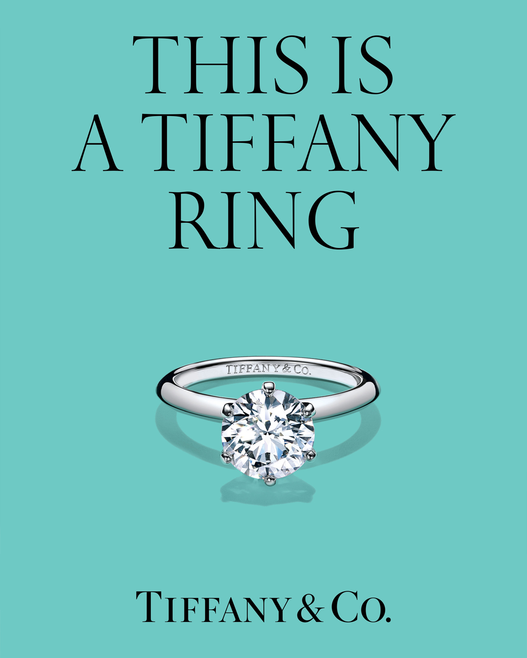 Tiffany Setting Ring anello fidanzamento amore