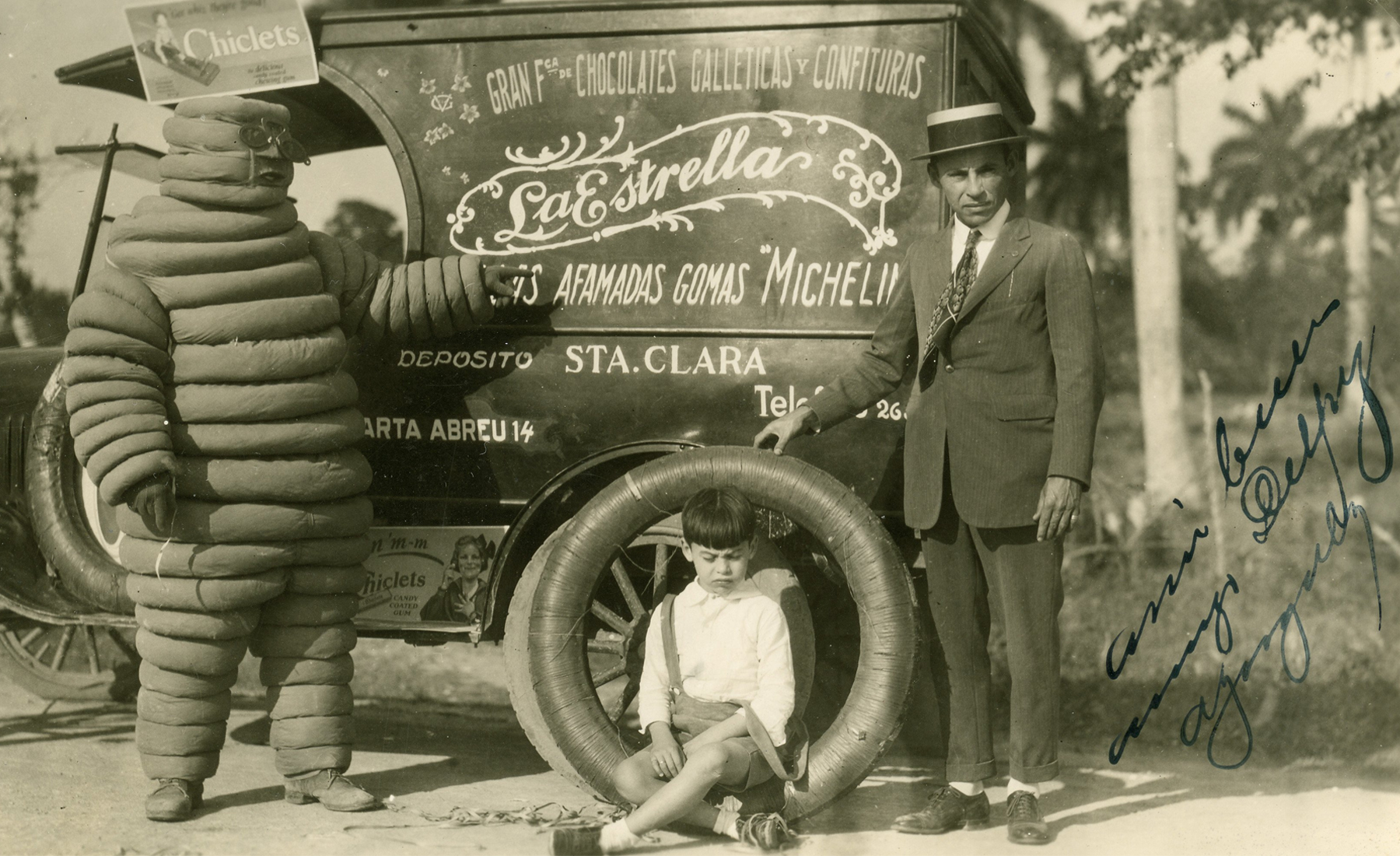 Bibendum Guida Michelin 1900 storia